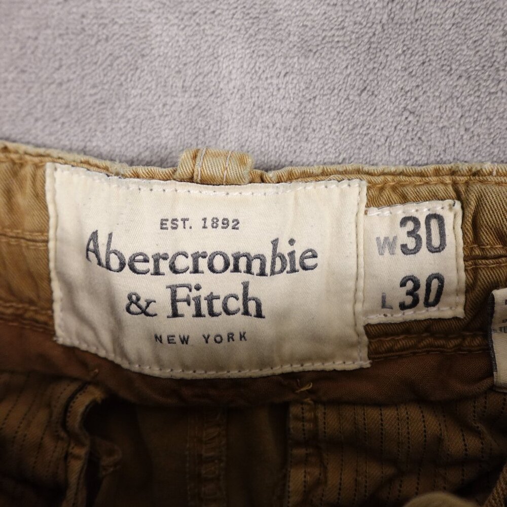 Vintage Abercrombie and Fitch chino pant men's‎ 30x30 tan distressed Y2K - Picture 4 of 15